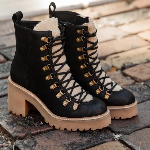 JustFab Shoes - Eliana Sherpa Boot